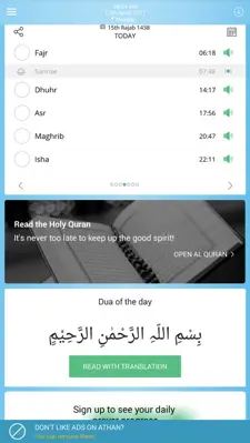 Athan: Prayer Times Quran More android App screenshot 6