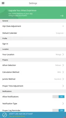 Athan: Prayer Times Quran More android App screenshot 8